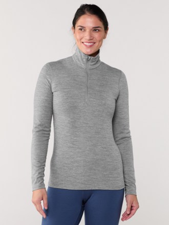 200 Oasis Long-Sleeve Half-Zip Base Layer Top - Women's