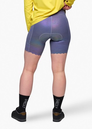 Biker Cham Cycling Shorts - Women's