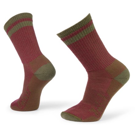 Merino Wool Hiking Crew Socks - Men's