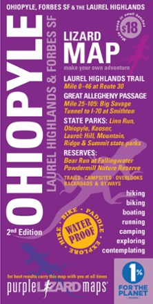 Ohiopyle-Laurel Highlands Lizard Map