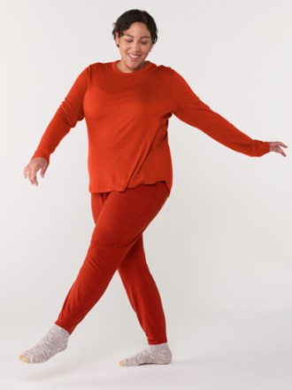 Heavyweight Merino Long-Sleeve Base Layer Crew Top - Women's