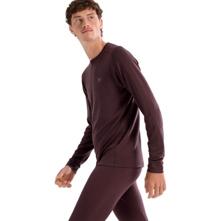 Rho Merino Wool Crew Neck Base Layer Top - Men's