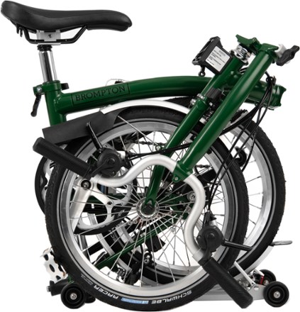 C Line Explore Folding Bike with Rack - Mid