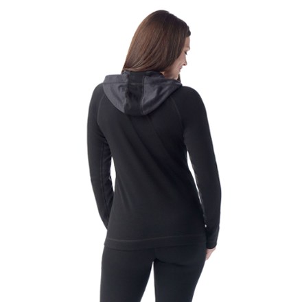 Classic Thermal Merino Half-Zip Base Layer Hoodie - Women's