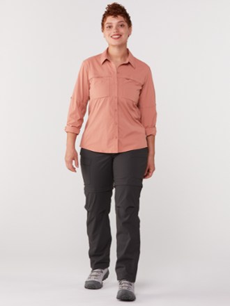 Sahara Long-Sleeve Solid Shirt - Women's