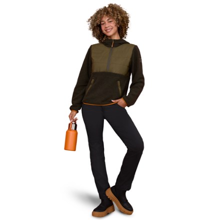 Wooly Bird Fleece Half-Zip Jacket - Women's