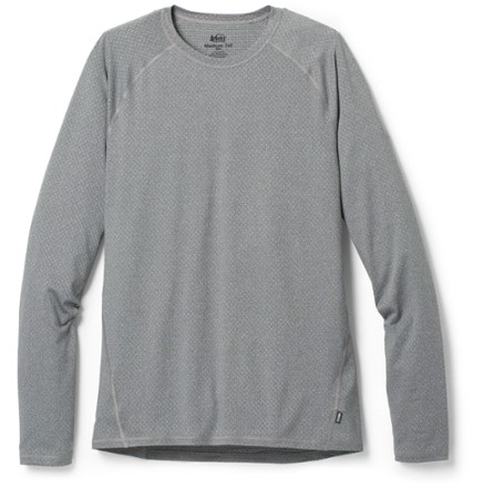 Lightweight Base Layer Long-Sleeve Crew Top - Men's Tall Sizes