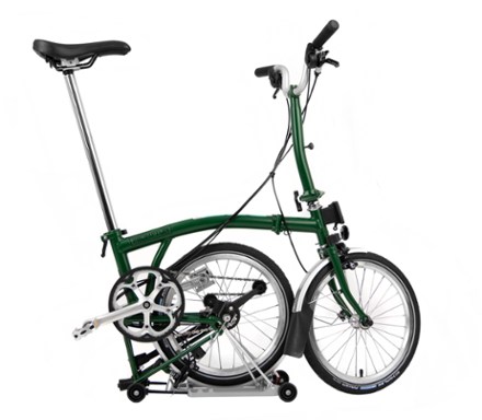 C Line Explore Folding Bike with Rack - Mid