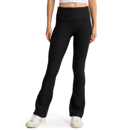 Spacedye Foldover Bootcut Pants - Women's