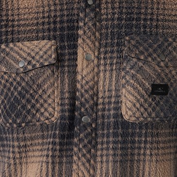 Glacier Plaid High-Pile Superfleece Shirt - Men's