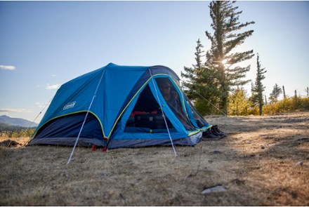 Skydome 4-Person Screen Room Tent with Dark Room Technology