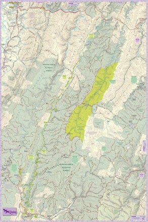 Elkins Otter Creek Map - 2nd Edition