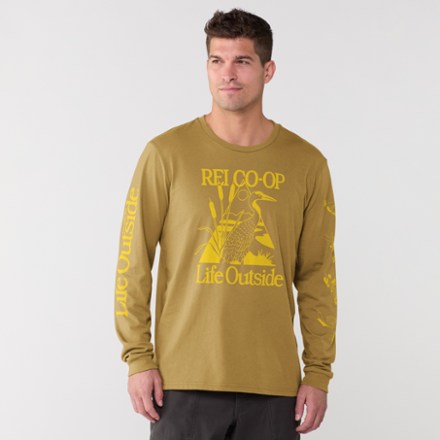 Cooperative Action Graphic Long-Sleeve T-Shirt