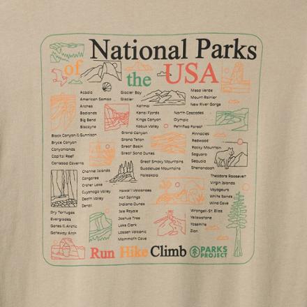 Parks Outline Checklist T-Shirt