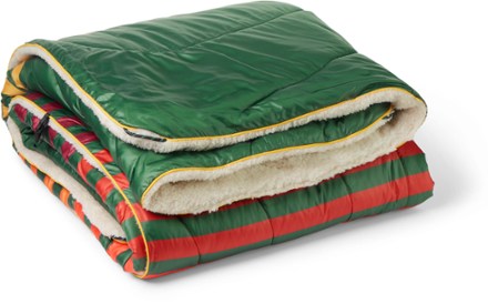 Sherpa Fleece Puffy Blanket