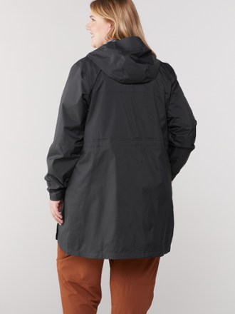 Rainier Long Line Rain Jacket - Women's