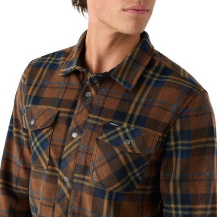 Glacier Plaid Superfleece Flannel Shirt - Men's