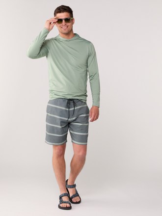 Spaced Out 18.5" Board Shorts - Men's