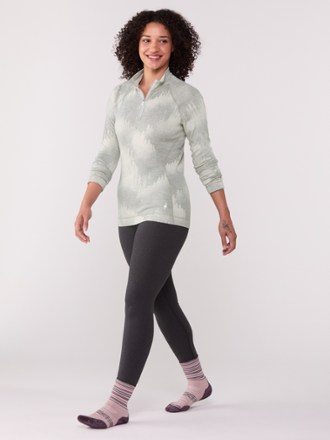 Classic Thermal Merino Quarter-Zip Base Layer Top - Women's