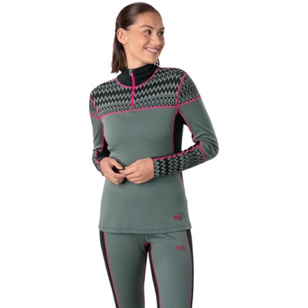 Sara Half-Zip Base Layer Top - Women's