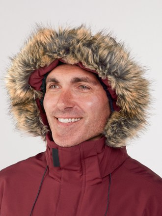 Ridgeline Insulated Jacket with Faux Fur - Men's