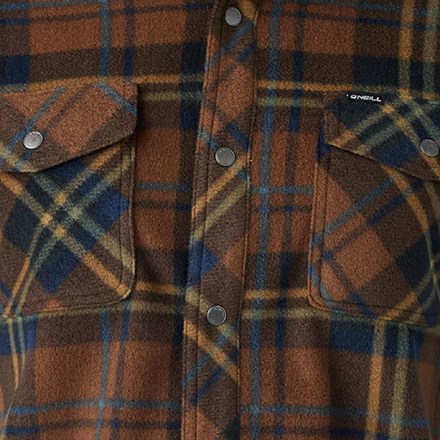 Glacier Plaid Superfleece Flannel Shirt - Men's