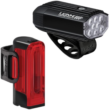 Micro Drive 800+ and Strip Drive 300+ Bike Light Set