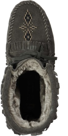 Harvester Lined Suede Moccasins - Women's