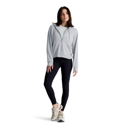 Lightweight Fleece Zip Hoodie - Women's