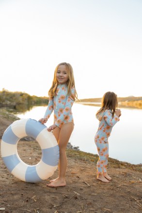 Long Sleeve One-Piece Swimsuit - Kids'