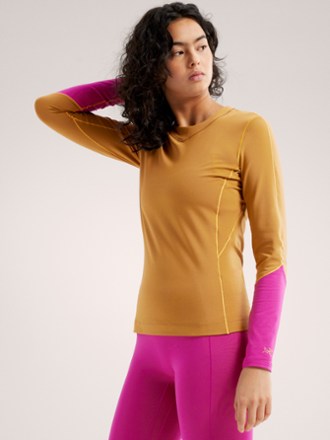 Rho Lightweight Crew Neck Long-Sleeve Base Layer Top - Women's