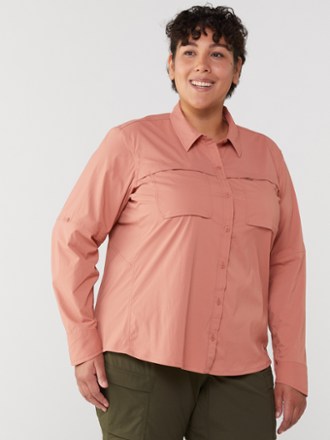 Sahara Long-Sleeve Solid Shirt - Women's