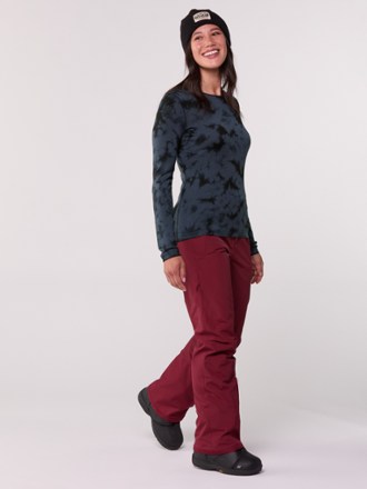 Merino 200 Oasis Long-Sleeve Crewe Cloud Dye Base Layer Top - Women's