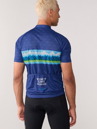 Quest Graphic Cycling Jersey - Men's