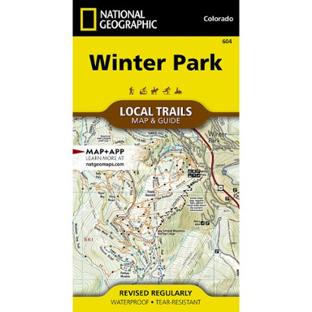 Winter Park Map - Local Trails