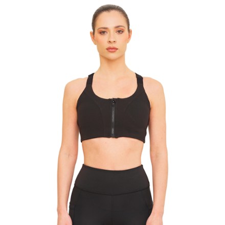 High-Impact Front Zip Sports Bra