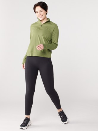 Active Pursuits Long-Sleeve Quarter-Zip Pullover - Women's