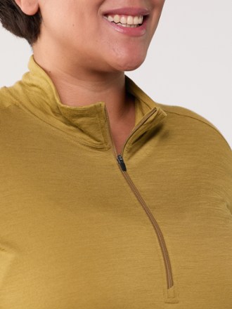 Merino 185 Long-Sleeve Half-Zip Base Layer Top - Women's Plus Sizes