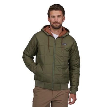 Box Quilted Insulated Hoody - Men's