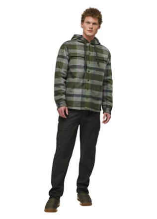 Asgard Hooded Flannel Shirt Jacket - Men's