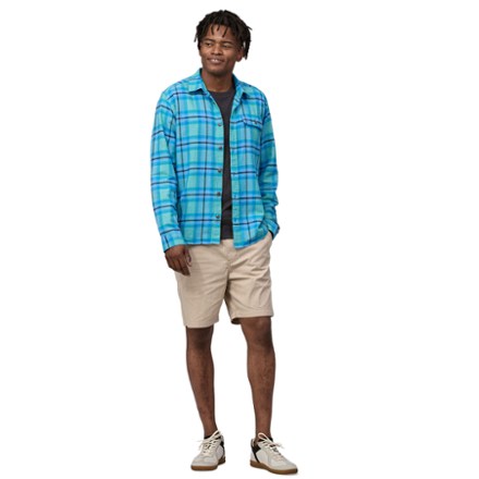 Long-Sleeve Cotton Conversion Fjord Flannel Shirt - Men's