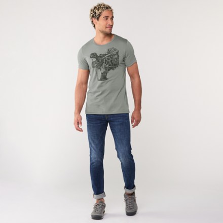 Hiking Tortoise T-Shirt - Men's