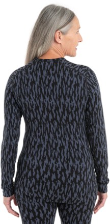 Merino 260 Vertex Long-Sleeve Crewe Glacial Flow Base Layer Top - Women's