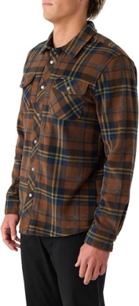 Glacier Plaid Superfleece Flannel Shirt - Men's