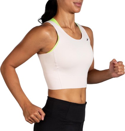 Run Within Crop Tank Top - Women's