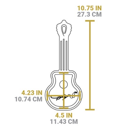 Dolly Parton Rockstar Guitar Mini Skillet