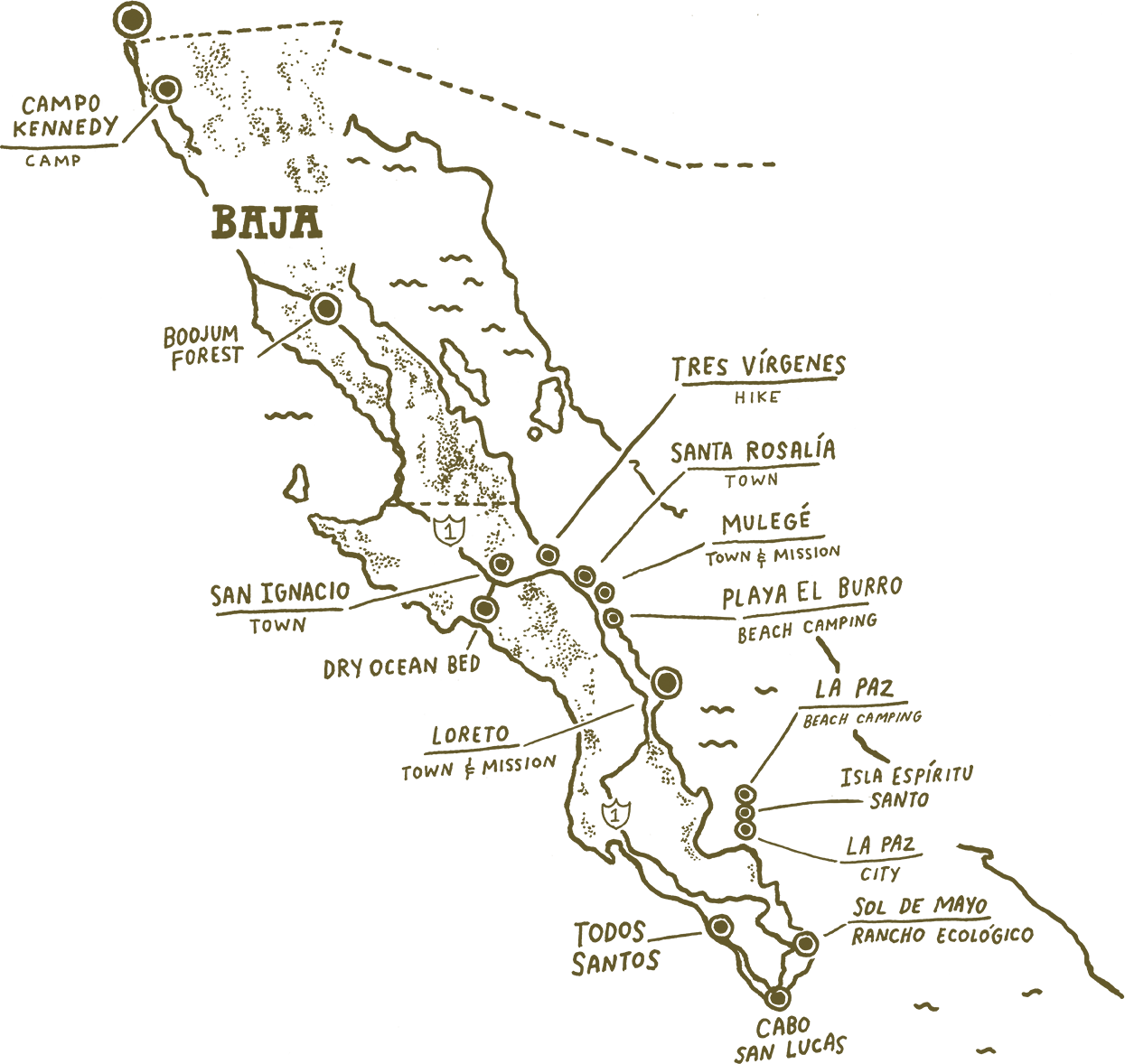 Baja Map