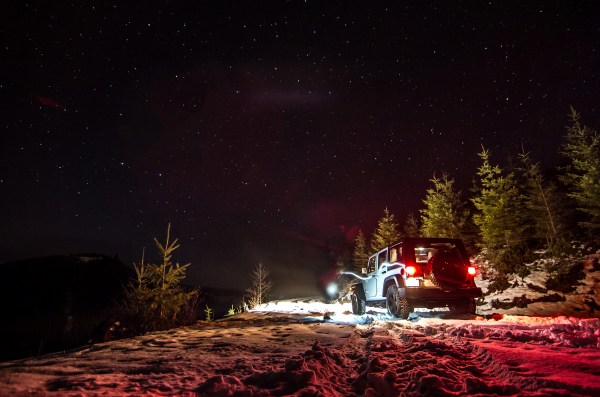 Mountains at Night