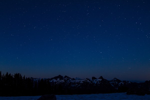 Mountains at Night