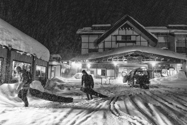 Skiing Japan